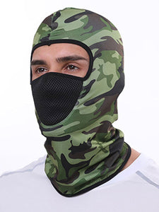 Color=Dark Green | Multifunctional Breathable Protective Full Face Hat-Dark Green 3