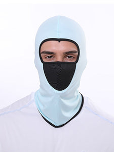 Color=Ice blue | Multifunctional Breathable Protective Full Face Hat-Ice Blue 2