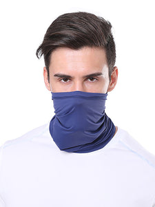 Color=Navy Blue | Adult Protective Neck Gailter Wholesale Face Mask For Sports-Navy Blue 1