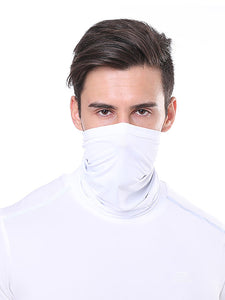 Color=White | Adult Protective Neck Gailter Wholesale Face Mask For Sports-White 1