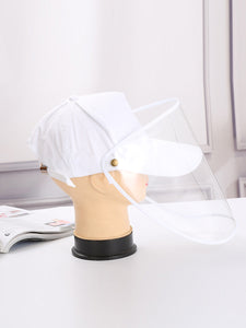 Color=White | Wholesale Anti-Saliva Spring And Summer Removable Shade Protective Hat-White 1