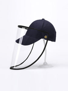 Color=Navy Blue | Wholesale Simple Outdoor Detachable Adjustable Protective Baseball Hat-Navy Blue 1