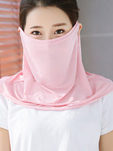 Load image into Gallery viewer, Color=Blush | Women&#39;S Uv Protection Ice Silk Breathable Elastic Neck Gaiter-Blush 1