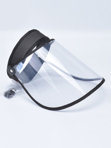 Color=Black | Wholesale Protective Hd Transparent Adjustable Detachable Safety Face Shield-Black 1