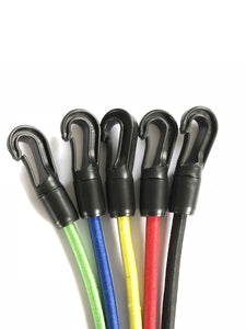 Color=Black | Yoga Resistance Bands Set For Strength Training-Black 4