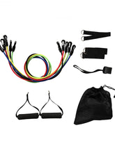 Load image into Gallery viewer, Color=Black | Yoga Resistance Bands Set For Strength Training-Black 2