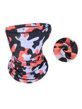 Load image into Gallery viewer, Color=Red | Colorful Neck Gaiter Bandanas For Dust Outdoors Festivals Sports-Red 1