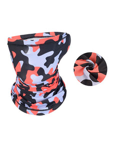 Color=Red | Colorful Neck Gaiter Bandanas For Dust Outdoors Festivals Sports-Red 1