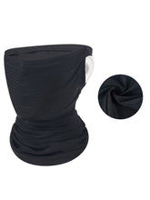 Load image into Gallery viewer, Color=Black2 | Hanging Ears Multifunction Breathable Elastic Neck Gaiter-Black2 1