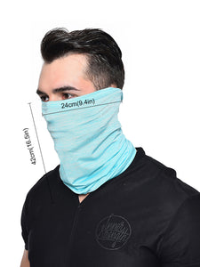 Men's Hanging Ears Ice Silk Protective Neck Gaiter Wholesale for Motorcycle
