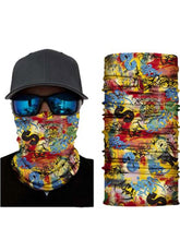 Load image into Gallery viewer, Color=Multicolor20 | Face Protective Neck Gaiter For Motorcycle And Cycling-Multicolor20 1