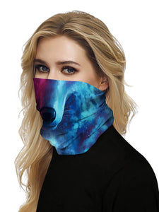 Color=Multicolor1 | Uv Neck Gaiter Face Scarf Breathable For Wind And Dust-Multicolor1 2