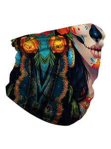 Color=Multicolor11 | Uv Neck Gaiter Face Scarf Breathable For Wind And Dust-Multicolor11 3
