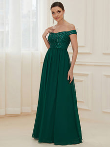 Color=Dark Green | Adorable Sweetheart Neckline A-line Wholesale Evening Dresses-Dark Green 4