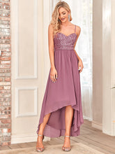 Load image into Gallery viewer, Color=Orchid | Women&#39;s A Line Wholesale Evening Dresses with Spaghetti Straps-Orchid 1