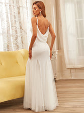Load image into Gallery viewer, Color=Cream | Sweetheart Neckline Fishtail Wholesale Evening Dresses-Cream 4