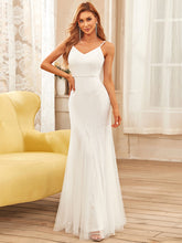 Load image into Gallery viewer, Color=Cream | Sweetheart Neckline Fishtail Wholesale Evening Dresses-Cream 1