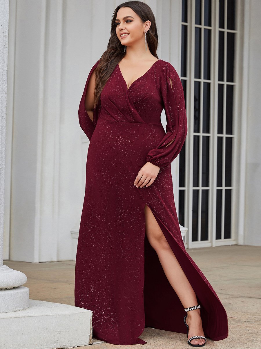 V Neck Long Lantern Sleeves Wholesale Mother of the Bride Dresses Efashiongirl Wholesale V Neck Long Lantern Sleeves Wholesale Mother of the Bride Dresses Efashiongirl Wholesale