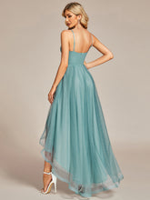 Load image into Gallery viewer, Color=Dusty Blue | High Low Mesh Appliques Wholesale Prom Dresses EO01746-Dusty Blue 9