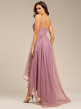 Load image into Gallery viewer, Color=Orchid | High Low Mesh Appliques Wholesale Prom Dresses EO01746-Orchid 16