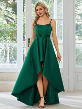 Load image into Gallery viewer, Color=Dark Green | High Low Stain Sexy Wholesale Evening Dresses-Dark Green 1
