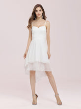 Load image into Gallery viewer, Color=Cream | Casual Wholesale Chiffon Dress With Spaghetti Straps-Cream 4