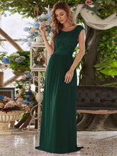 Load image into Gallery viewer, Color=Dark Green | Wholesale Pretty Fahion Bridesmaid Dresses With Lace-Dark Green 1