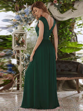 Load image into Gallery viewer, Color=Dark Green | Wholesale Pretty Fahion Bridesmaid Dresses With Lace-Dark Green 2