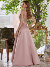Load image into Gallery viewer, Color=Orchid | Sexy Backless Sparkly Prom Dresses For Women With Irregular Hem-Orchid 2