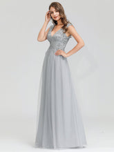 Load image into Gallery viewer, Efashiongirl Ever-Pretty Women&#39;s Fashion Double V-Neck Evening Dresses EP00702