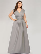 Load image into Gallery viewer, Efashiongirl Ever-Pretty Women&#39;s Fashion Double V-Neck Bridesmaid Dresses EP00706