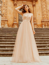 Load image into Gallery viewer, Color=Rose Gold | Women&#39;S Fashion A-Line  Floor Length Bridesmaid Dress-Rose Gold 2
