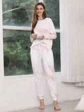 Load image into Gallery viewer, Color=Pink | Feminine Tie-Dye Loungewear Track Suit For Sports-Pink 3