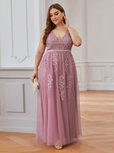 COLOR=Purple Orchid | Women's Fashion Sleeveless Wholesale Plus Size Party Dresses-Purple Orchid 3