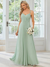 Load image into Gallery viewer, Color=Mint Green | A-Line Side Split Wholesale Cocktail Dresses-Mint Green 1