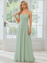 Load image into Gallery viewer, Color=Mint Green | A-Line Side Split Wholesale Cocktail Dresses-Mint Green 3