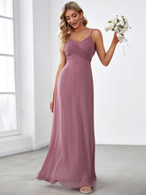 Load image into Gallery viewer, Color=Orchid | Sleeveless Wholesale Evening Dresses with an A Line Silhouette-Orchid 3