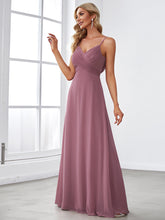 Load image into Gallery viewer, Color=Orchid | Sleeveless Wholesale Evening Dresses with an A Line Silhouette-Orchid 4