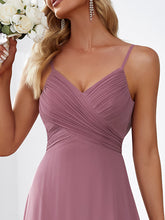 Load image into Gallery viewer, Color=Orchid | Sleeveless Wholesale Evening Dresses with an A Line Silhouette-Orchid 5