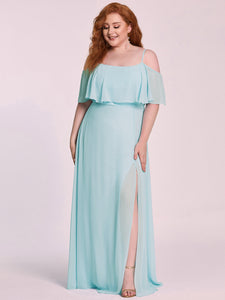 Color=Sky Blue | Plus Size Adorable Floor Length A Line Wholesale Evening Dresses-Sky Blue 1