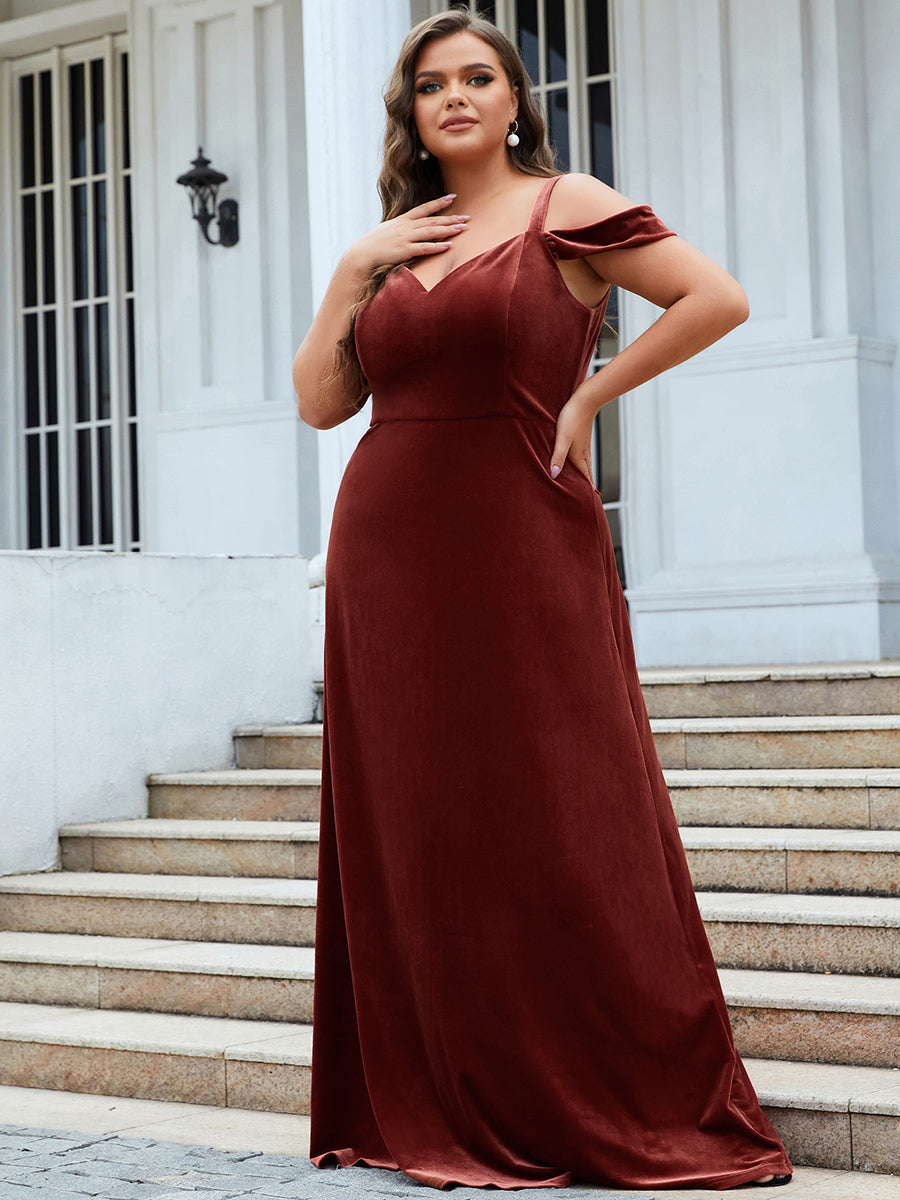 Deep V Neck Sleeveless A Line Wholesale Bridesmaid Dresses – Efashiongirl Wholesale