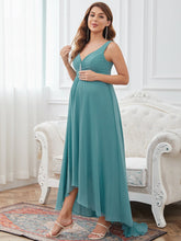 Load image into Gallery viewer, Color=Dusty Blue | Hot and Sexy Sleeveless Dress for Pregnant Women-Dusty Blue 4