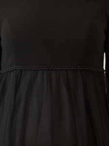 Color=Black | A Line Long Sleeves Off Shoulder Wholesale Maternity Dresses-Black 5