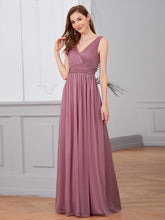 Load image into Gallery viewer, Ever-Pretty Plus Size Classic Style Maxi Long Shiny Prom Dresses for Women EZ07764