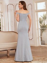 Load image into Gallery viewer, Wholesale Mermaid Evening Dress with See-Througn Waistline